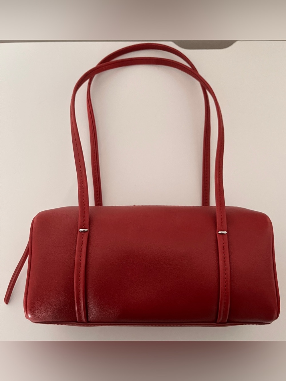 Madewell Brioche Mini Shoulder Bag Red Leather NWT